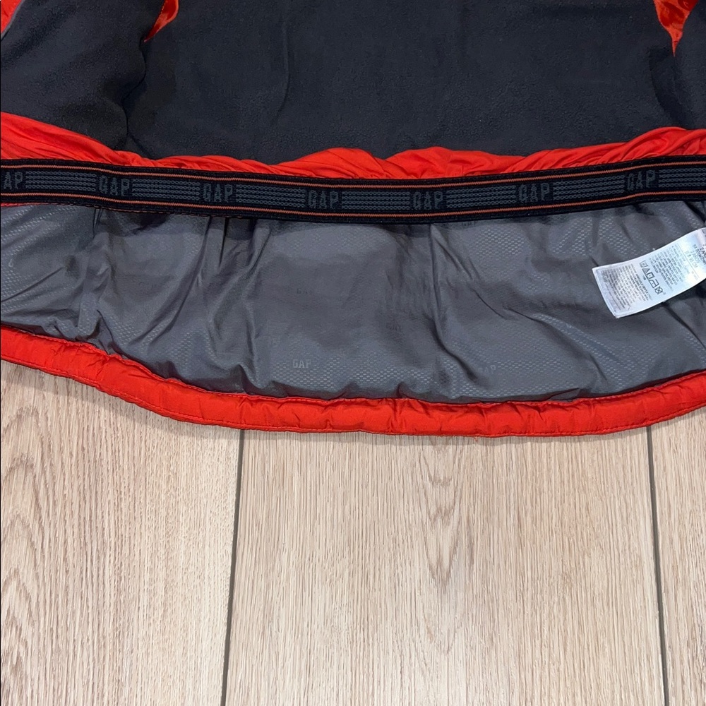 GAP Red/Orange Kids Puffer Jacket - Picture 4 of 15